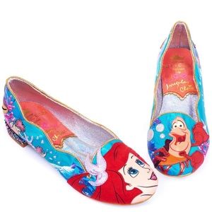Little Mermaid slip on shoes